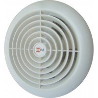 Вентилятор жаростойкий "САУНА" ММ-S 120 круглый, 150 м³/ч, с обратным клапаном Mmotors