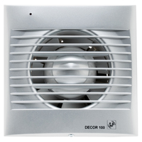 Накладной вентилятор DECOR-100C Silver Soler & Palau